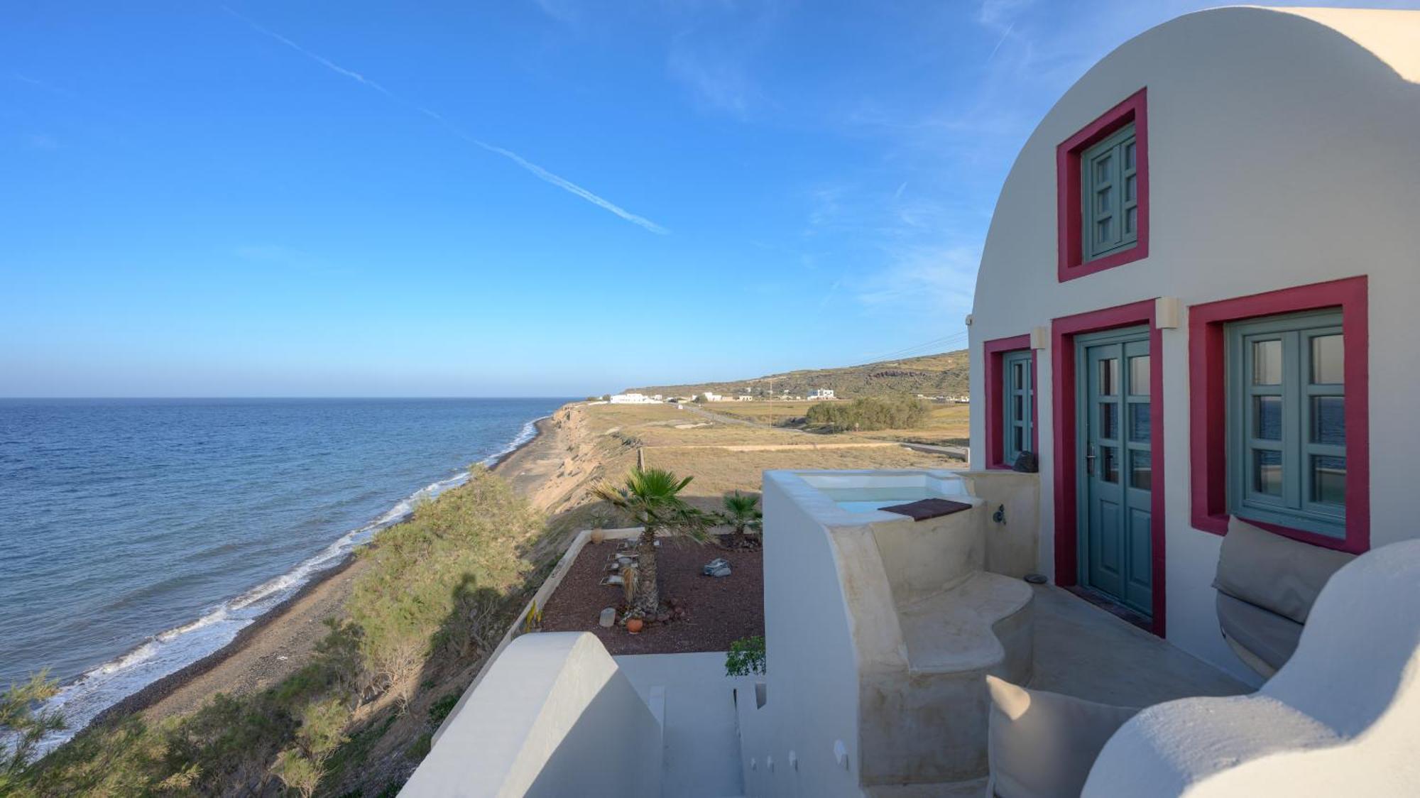 Michelangelo Beach Villa Oia  Exterior photo