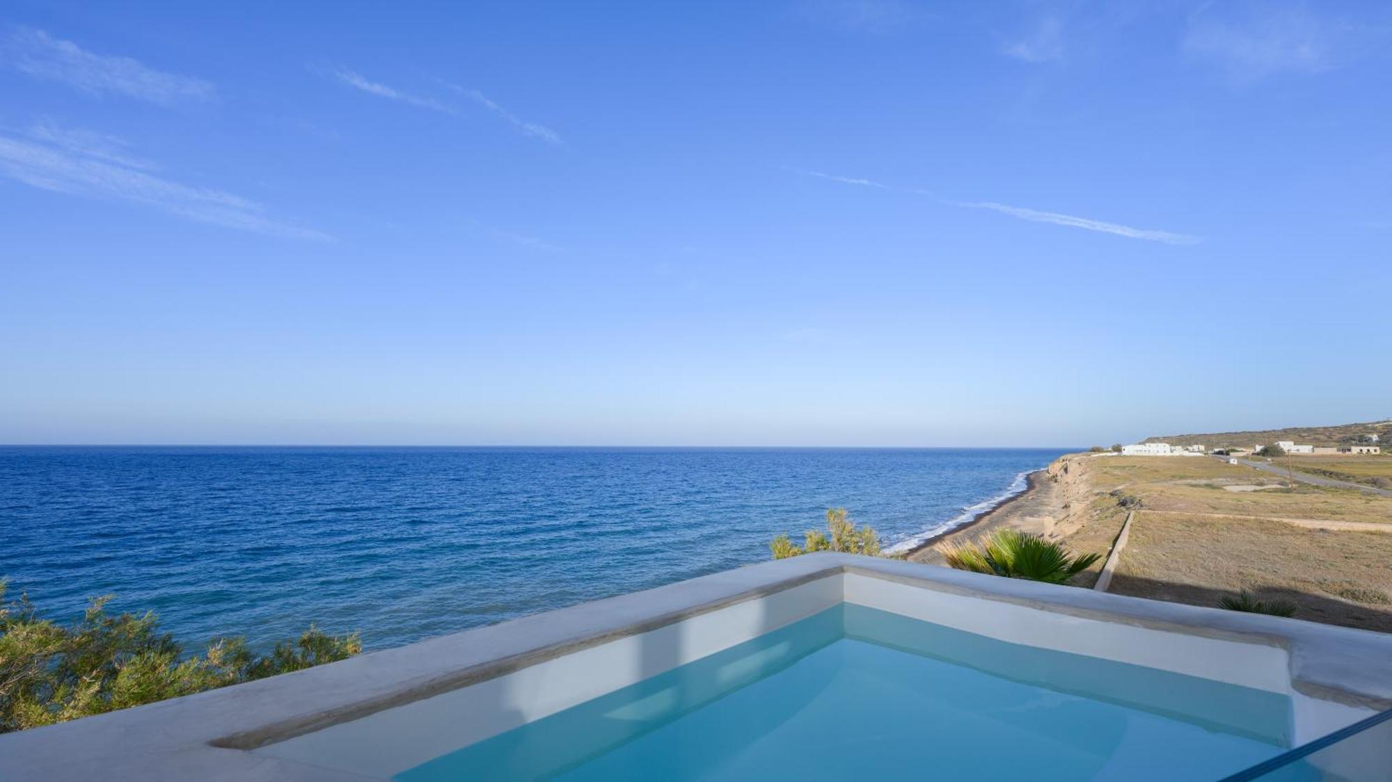 Michelangelo Beach Villa Oia  Exterior photo